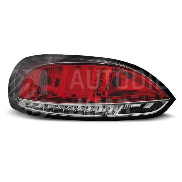 Zadní světla, lampy Volkswagen Scirocco III 08-14, LED, červeno-bílé