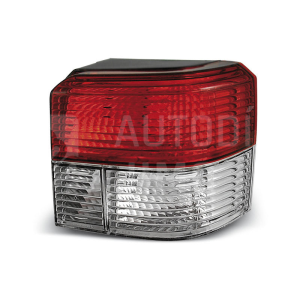 Zadní světla, lampy Volkswagen T4 90-03, červeno-bílé