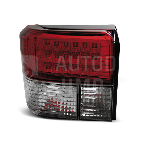 Zadní světla, lampy Volkswagen T4 90-03, LED, červeno-bílé