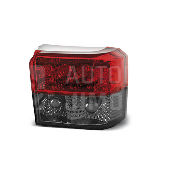 Zadní světla, lampy Volkswagen T4 90-03, LED, červeno kouřové