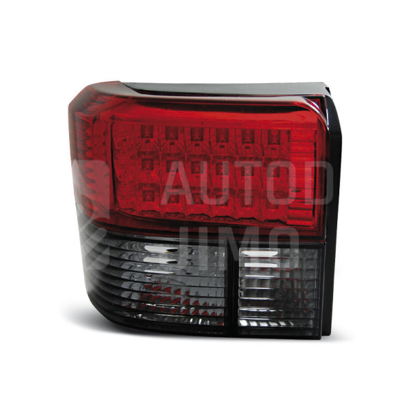 Zadní světla, lampy Volkswagen T4 90-03, LED, červeno-kouřové