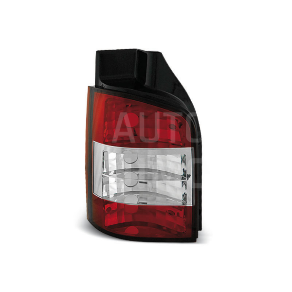 Zadní světla, lampy Volkswagen T5 03-09, červeno-bílé