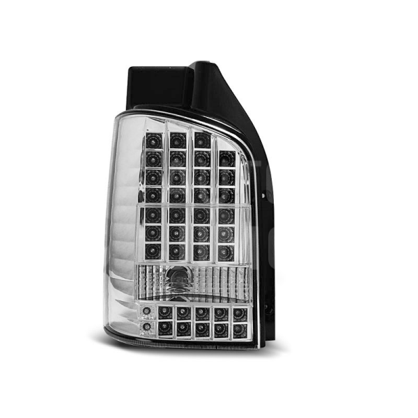 Zadní světla, lampy Volkswagen T5 03-09, LED, chromové
