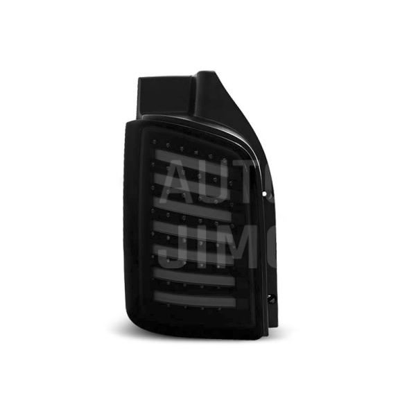 Zadní světla, lampy Volkswagen T5 03-15, LED, kouřovo černé