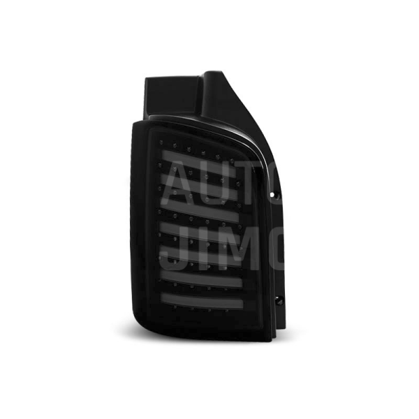 Zadní světla, lampy Volkswagen T5 03-15, LED, kouřovo-černé