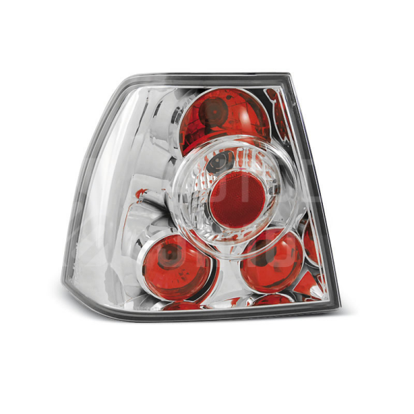 Zadní světla, lampy VW Bora 98-05 sedan, chromové