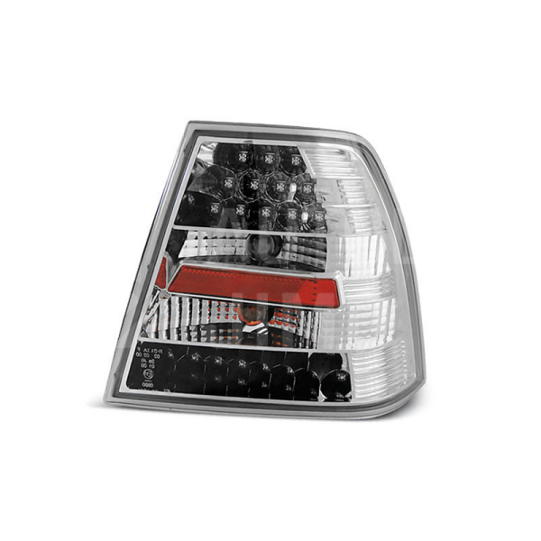 Zadní světla, lampy VW Bora 98-05 sedan, LED, chromové