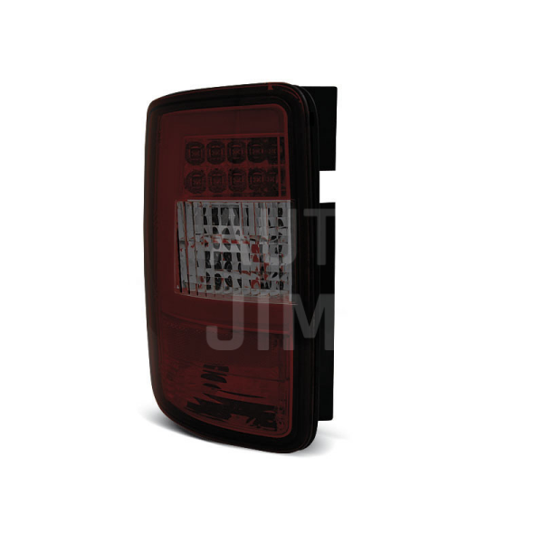 Zadní světla, lampy VW Caddy 03-14, LED, červeno-kouřové