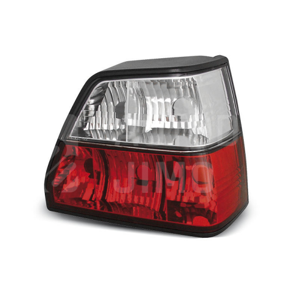 Zadní světla, lampy VW Golf II 83-91, bílo-červené