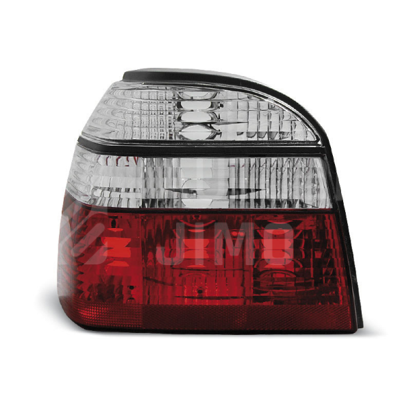 Zadní světla, lampy VW Golf III  91-97 hb/cab, červeno-bílé