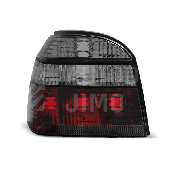 Zadní světla, lampy VW Golf III 91-97 hb/cab, červeno-kouřové