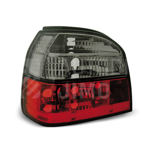 Zadní světla, lampy VW Golf III 91-97 hb/cab, kouřovo-červené