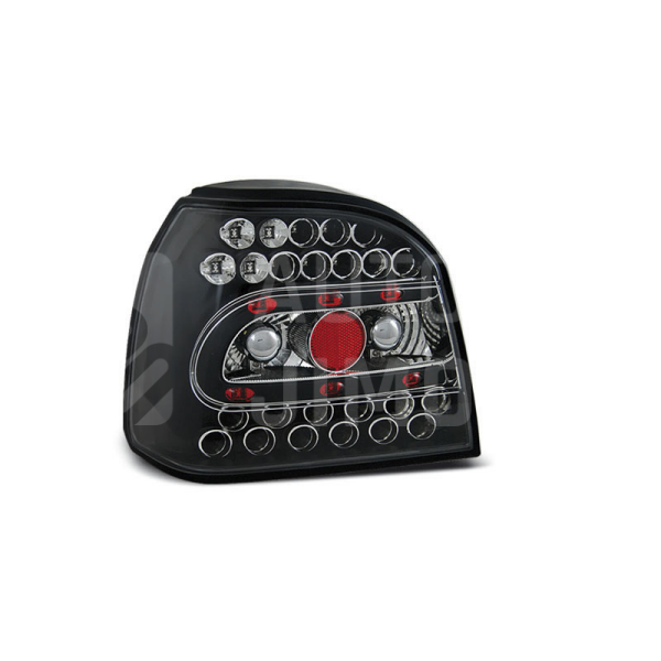 Zadní světla, lampy VW Golf III 91-97 hb/cab, LED, black