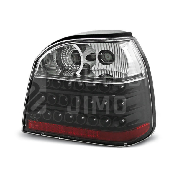 Zadní světla, lampy VW Golf III 91-97 hb/cab, LED, černé