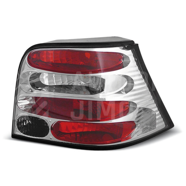 Zadní světla, lampy  VW Golf IV 97-03 hb, chromové