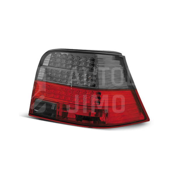 Zadní světla, lampy VW Golf IV 97-03 hb, LED blinkr, červeno-kouřové