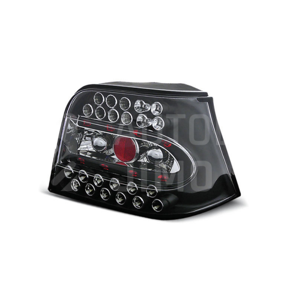 Zadní světla, lampy VW Golf IV 97-03 hb, LED, černé.