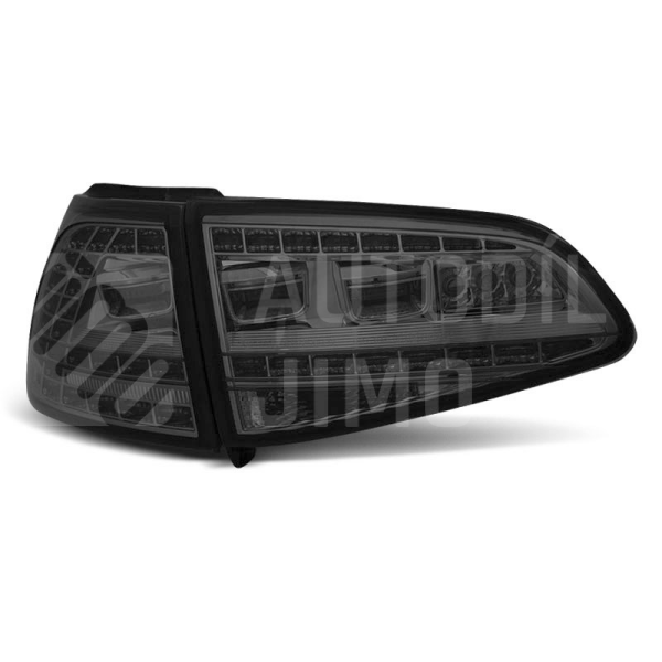 Zadní světla, lampy VW Golf VII 13-, LED, kouřové, GTI look