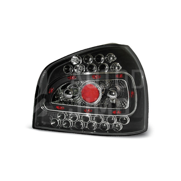 Zadní světla LED Audi A3 8L 96-02, černé Zadní světla LED Audi A3 8L 96-02, černé
