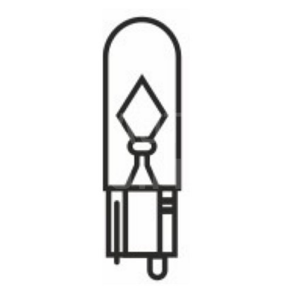 Žárovka 24V W1,2W 1,2W T5 celosklo 