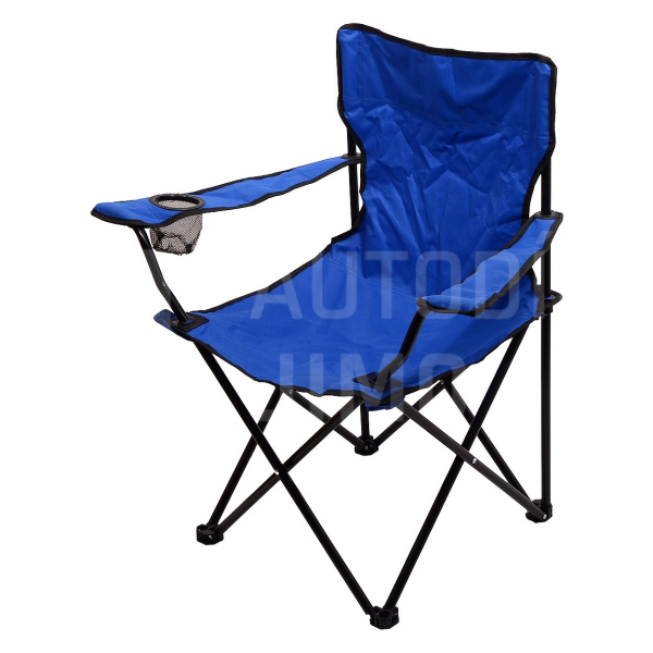 Židle kempingová skládací BARI modrá