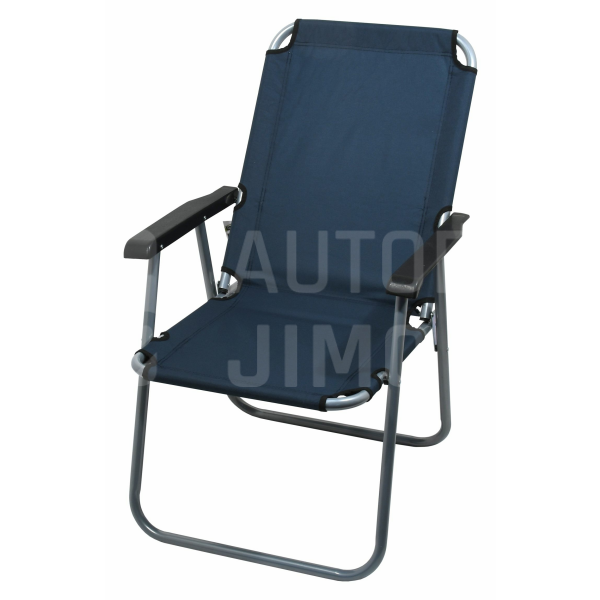 Židle kempingová skládací LYON tmavě modrá