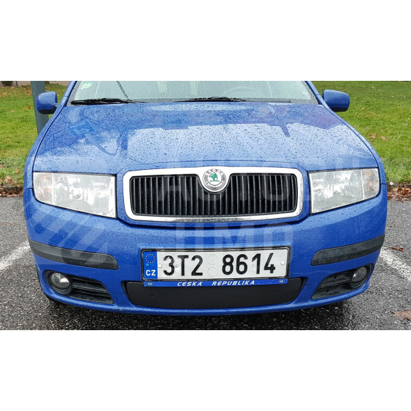 Zimní clona chladiče Škoda Fabia I 04-07 facelift, kryt nárazníku Zimní clona chladiče Škoda Fabia I 04-07 facelift, kryt nárazníku