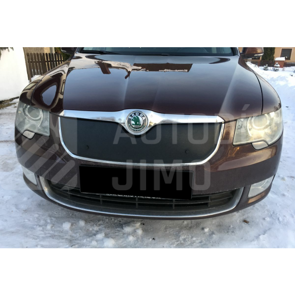 Zimní clona chladiče Škoda Superb II 08-13, kryt masky Zimní clona chladiče Škoda Superb II 08-13, kryt masky