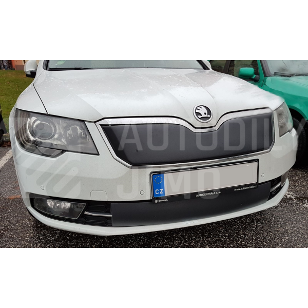 Zimní clona chladiče Škoda Superb II facelift, kryt masky Zimní clona chladiče Škoda Superb II facelift, kryt masky