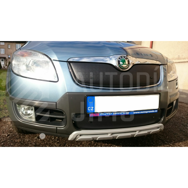 Zimní clony chladiče Škoda Fabia II 06-10, kryt masky + nárazníku Zimní clony chladiče Škoda Fabia II 06-10, kryt masky + nárazníku