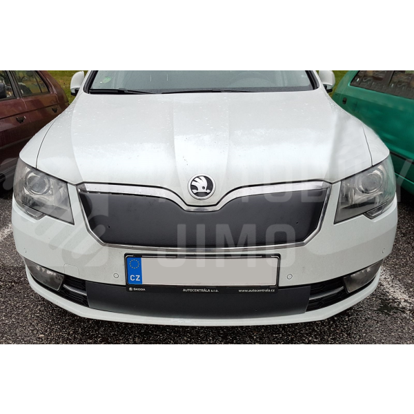 Zimní clony chladiče Škoda Superb II 13-16, kryt masky + nárazníku