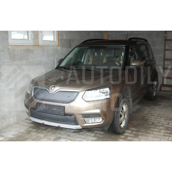 Zimní clony chladiče Škoda Yeti 13-17, kryt masky + nárazníku