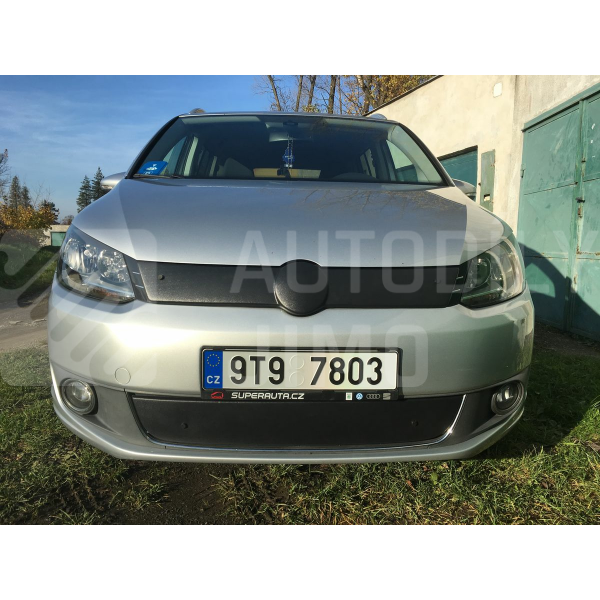 Zimní clony chladiče VW Touran 11-15, kryt masky + nárazníku Zimní clony chladiče VW Touran 11-15, kryt masky + nárazníku