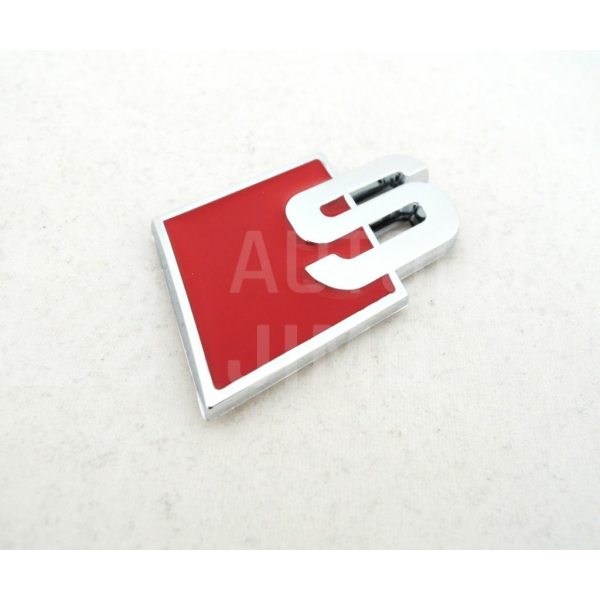 Znak, logo, emblém, nápis Audi S-line, 3D, nalepovací   Znak, logo, emblém, nápis Audi S-line, 3D, nalepovací