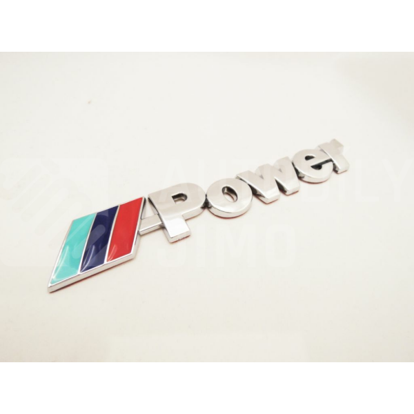 Znak, logo, emblém, nápis BMW M - Power 3D - samolepící Znak, logo, emblém, nápis BMW M - Power 3D - samolepící