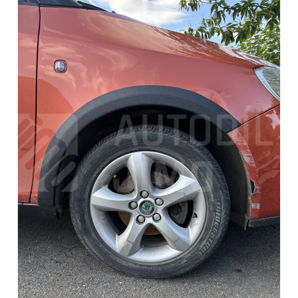 AutoPlastik Plastové lemy Škoda Fabia 2 2006-2014 ABS plast, UV stabilní - sada 4ks