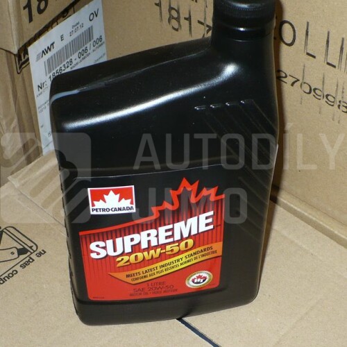 Motorový olej Petro Canada Supreme SAE 20W-50 1L.jpg