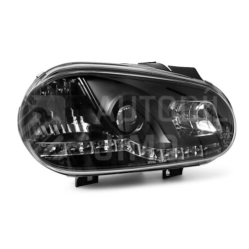 Přední světla, lampy VW Golf IV 97-04 Daylight černé.jpg