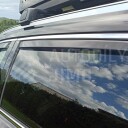 HEKO Ofuky oken Hyundai Santa FE IV přední + zadní 2018-2025 - levy zadní