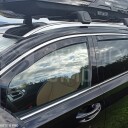 HEKO Ofuky oken Hyundai Santa FE IV přední + zadní 2018-2025 - levá strana