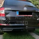 Atrapa výfuku, ABS - Alu-Brusch, Škoda Octavia III. Limousine / Combi
