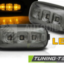 Boční blinkry, směrová světla Audi A4 B6 B7 00-08, LED - kouřové