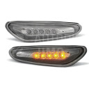 Boční blinkry, směrová světla BMW 3 E46 01-05 - kouřové, LED