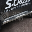 Boční nášlapy, boční ochranný rám SUZUKI SX4 S-CROSS 2013- , homologace.