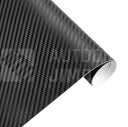 Carbonová fólie, karbonová fólie 3D 127x50cm interiérová, černá - libovolná délka
