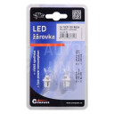 Compass Žárovka 1LED 12V B8,5d bílá 2ks