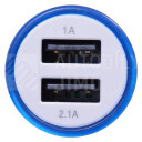 Compass Zástrčka autozapalovače 2x USB 12-24V 5V/2100mA