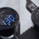 Compass Zástrčka autozapalovače MULTI - USB voltmetr teploměr