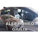 HEKO Ofuky oken Alfa Romeo Giulia, 2016-, přední+zadní