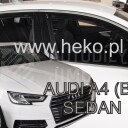 HEKO Ofuky oken Audi A4 5dv. sedan, 2016- přední+zadní
